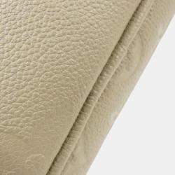 Pre Owned Louis Vuitton Neverfull MM Monogram Empreinte Leather Tote Bag