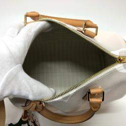 Pre Owned Louis Vuitton Speedy Bandouliere 25 Monogram Giant Gradient Blue Pink Coated Canvas Boston Bag