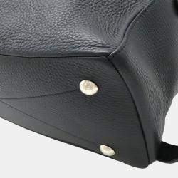 Pre Owned Louis Vuitton Armand Black Taurillon Leather Backpack