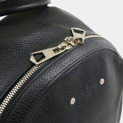 Pre Owned Louis Vuitton Armand Black Taurillon Leather Backpack