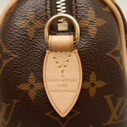 Pre Owned Louis Vuitton Speedy Bandouliere 20 Monogram Coated Canvas Boston Bag