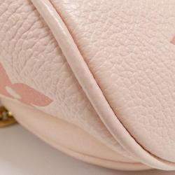Pre Owned Louis Vuitton By The Pool Mini Monogram Empreinte Leather Bumbag