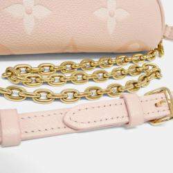 Pre Owned Louis Vuitton By The Pool Mini Monogram Empreinte Leather Bumbag
