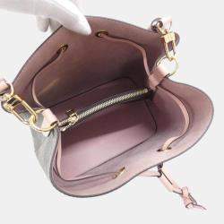 Pre Owned Louis Vuitton Neo Noe Brown Monogram Coated Canvas Shoulder Bag
