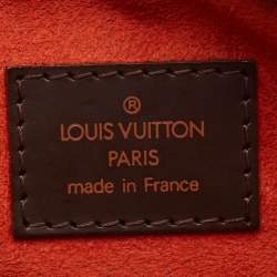Pre Owned Louis Vuitton Damier Ebene Canvas Ipanema Pochette Bag