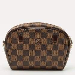 Pre Owned Louis Vuitton Damier Ebene Canvas Ipanema Pochette Bag