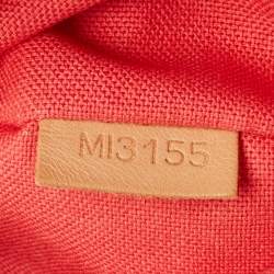 Pre Owned Louis Vuitton Damier Azur Canvas Delightful MM Bag