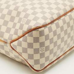 Pre Owned Louis Vuitton Damier Azur Canvas Delightful MM Bag