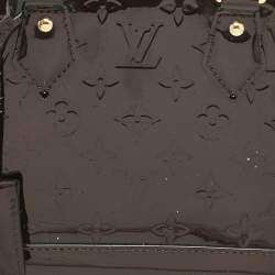 Pre Owned Louis Vuitton Amarante Monogram Vernis Alma BB Bag