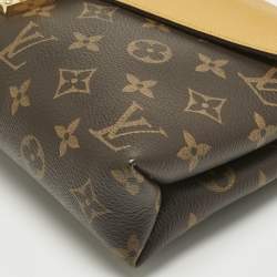 Pre Owned Louis Vuitton Safran Monogram Canvas Pallas Chain Bag