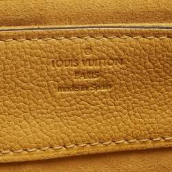Pre Owned Louis Vuitton Safran Monogram Canvas Pallas Chain Bag