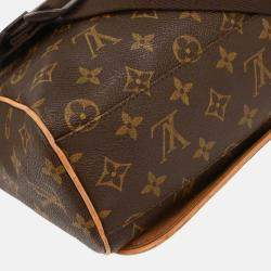 مملوكة مسبقًا Louis Vuitton Brown Monogram Abbesses Messenger Bag