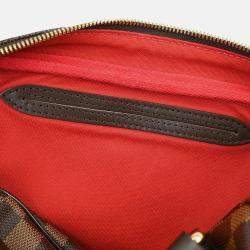 Pre Owned Louis Vuitton Rivington PM Damier Ebene Coated Canvas Shoulder Bag