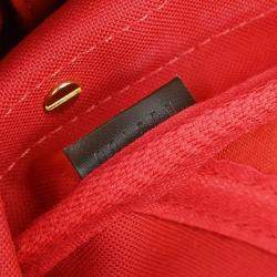Pre Owned Louis Vuitton Rivington PM Damier Ebene Coated Canvas Shoulder Bag