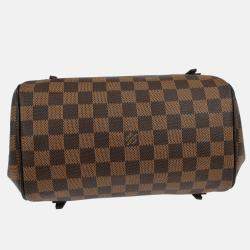 Pre Owned Louis Vuitton Rivington PM Damier Ebene Coated Canvas Shoulder Bag
