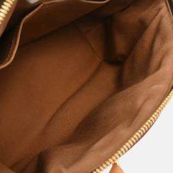 Pre Owned Louis Vuitton Monogram Tivoli PM Brown Coated Canvas Shoulder Bag