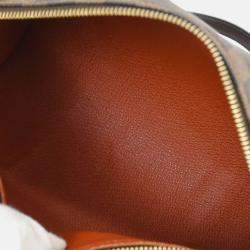 Pre Owned Louis Vuitton Papillon 30 Damier Ebene Coated Canvas Boston Bag