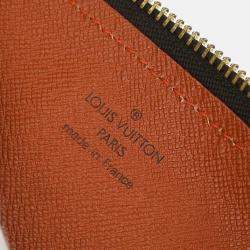 Pre Owned Louis Vuitton Papillon 30 Damier Ebene Coated Canvas Boston Bag
