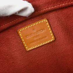 Pre Owned Louis Vuitton Brown Nomad Negev GM Handbag
