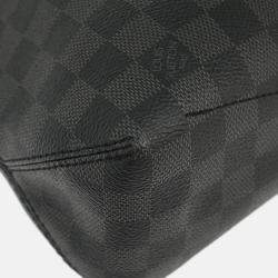 Pre Owned Louis Vuitton Hunter Damier Graphite Canvas Shoulder Bag