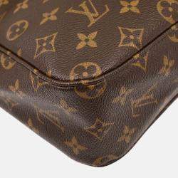 Pre Owned Louis Vuitton Bosphore Brown Monogram Coated Canvas Business Bag