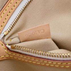 Pre Owned Louis Vuitton Damier Azur Pampelonne GM Tote Handbag