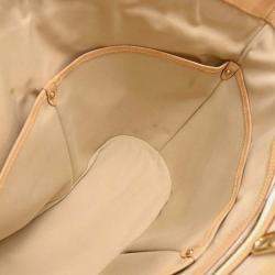 Pre Owned Louis Vuitton Damier Azur Pampelonne GM Tote Handbag