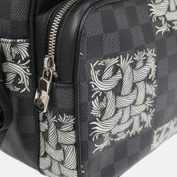 Pre Owned Louis Vuitton Nile PM Damier Graphite Shoulder Bag