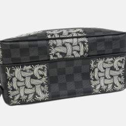 Pre Owned Louis Vuitton Nile PM Damier Graphite Shoulder Bag