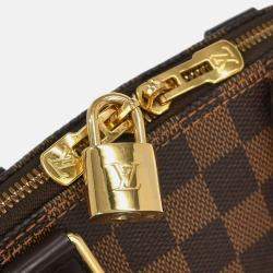 Pre Owned Louis Vuitton Alma BB Brown Damier Canvas Handbag