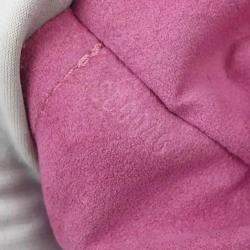 Pre Owned Louis Vuitton Baggy PM Pink Monogram Denim Shoulder Bag