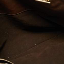 Pre Owned Louis Vuitton Brown Leather Paris Souple Whisper PM Bag