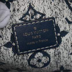 Pre Owned Louis Vuitton Blue Monogram Denim Onthego MM