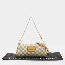 Pre Owned Louis Vuitton Damier Azur Canvas Eva Pochette