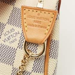 Pre Owned Louis Vuitton Damier Azur Canvas Eva Pochette