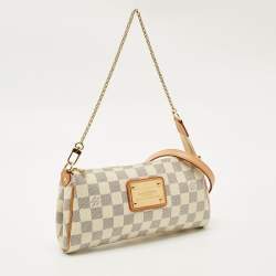 Pre Owned Louis Vuitton Damier Azur Canvas Eva Pochette