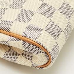 Pre Owned Louis Vuitton Damier Azur Canvas Eva Pochette
