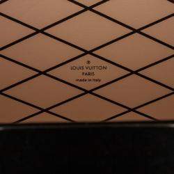Pre Owned Louis Vuitton Black Sequins Petite Malle