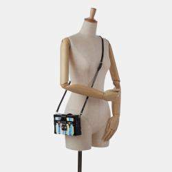 Pre Owned Louis Vuitton Black Sequins Petite Malle