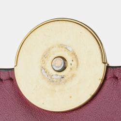 Pre Owned Louis Vuitton Brown Monogram Flore Wallet On Chain