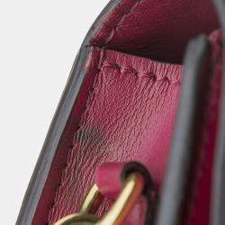 Pre Owned Louis Vuitton Brown Monogram Flore Wallet On Chain