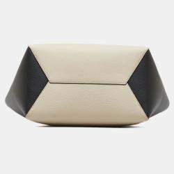 Pre Owned Louis Vuitton Beige/Black LockMe Cabas
