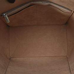Pre Owned Louis Vuitton Beige/Black LockMe Cabas