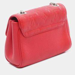 Pre Owned Louis Vuitton Red Monogram Empreinte Saint Germain BB