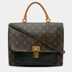 Pre Owned Louis Vuitton Brown Monogram Marignan