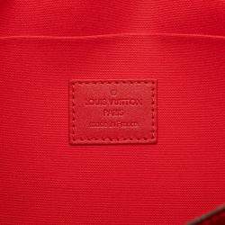 Pre Owned Louis Vuitton Red Monogram Vernis Pochette Felicie