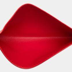 Pre Owned Louis Vuitton Red Monogram Vernis Pochette Felicie