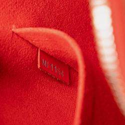 Pre Owned Louis Vuitton Red Epi Alma BB