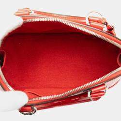Pre Owned Louis Vuitton Red Epi Alma BB