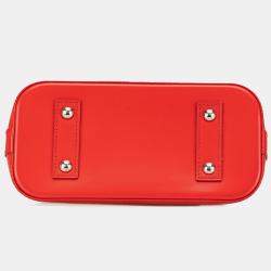 Pre Owned Louis Vuitton Red Epi Alma BB